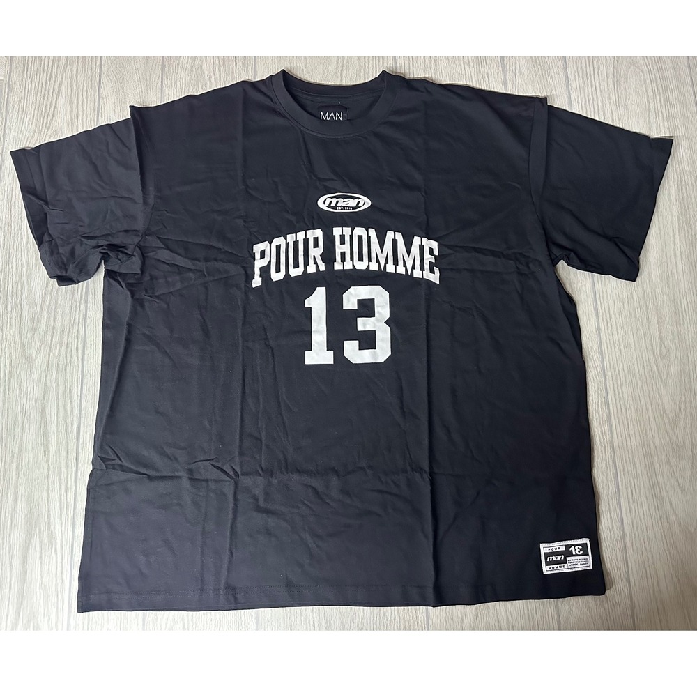 BoohooMAN Pour‎ Homme Graphic T-Shirt Number 13